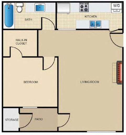 Bedford oaks A2 floorplan
